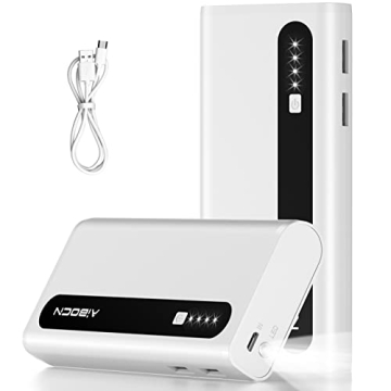 Aibocn 10,000mAh Portable Charger with Flashlight