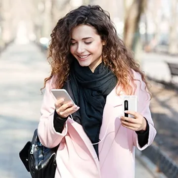 Aibocn 10,000mAh Portable Charger with Flashlight