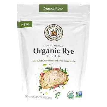 King Arthur Organic Medium Rye Flour - Perfect for Baking