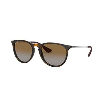 Ray-Ban - Women's - Erika - 54mm - Light Havana / Brown - Sunglasses