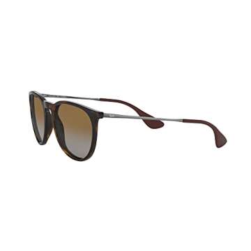Ray-Ban - Women's - Erika - 54mm - Light Havana / Brown - Sunglasses