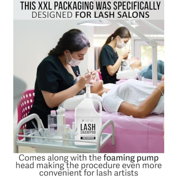 STACY LASH Eyelash Extension Shampoo 1 Gal for Professional Use