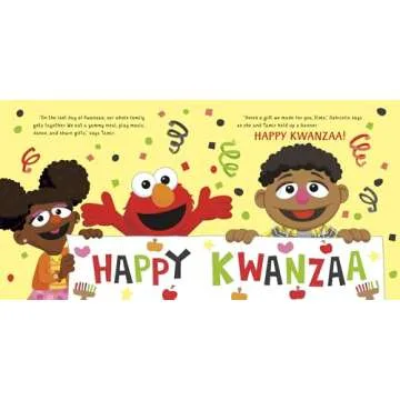 Happy Kwanzaa! Sesame Street: A Fun Children's Book