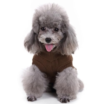 Stylish Warm Small Dog Sweaters for Winter Fashion
