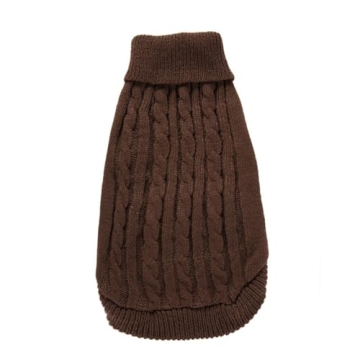Stylish Warm Small Dog Sweaters for Winter Fashion