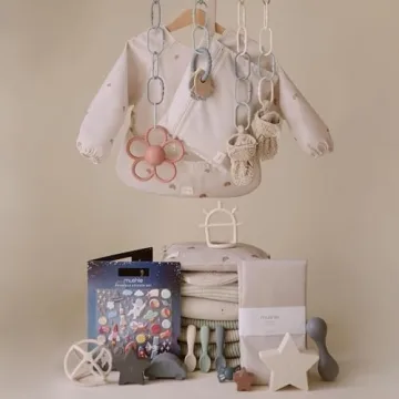 Mushie Baby Bib | Mess-Free Long Sleeve for Toddlers