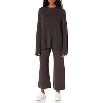 The Drop Women's Cropped Sweater Pant - Cozy & Chic