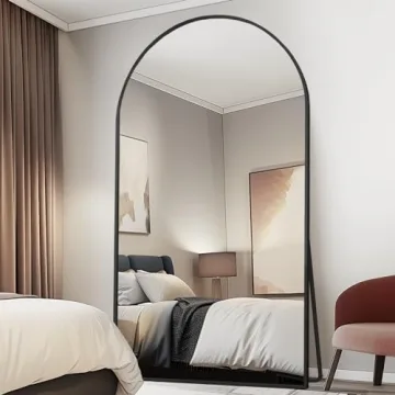 Beauty4U 76" x 37" Arch Full Length Mirror for Home