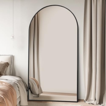Beauty4U 76" x 37" Arch Full Length Mirror for Home