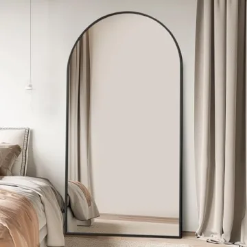 Beauty4U 76" x 37" Arch Full Length Mirror for Home