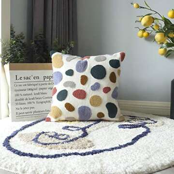 VANNCIO Modern Colorful Pillow Cover for Home Décor