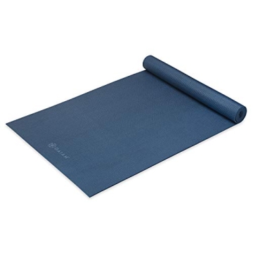 Gaiam Yoga Mat Premium Solid Color Non Slip Exercise & Fitness Mat for All Types of Yoga, Pilates & ...