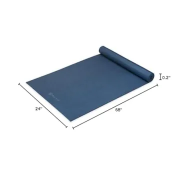 Gaiam Premium Non-Slip Yoga Mat for All Workouts