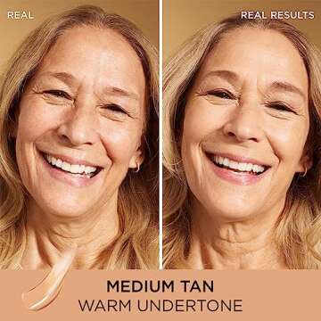 IT Cosmetics CC+ Nude Glow Lightweight Foundation + Glow Serum with SPF 40 - With Niacinamide, Hyalu...