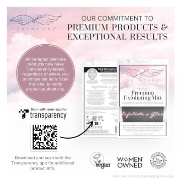 Vegan Korean Spa Exfoliating Mitt for Radiant Skin