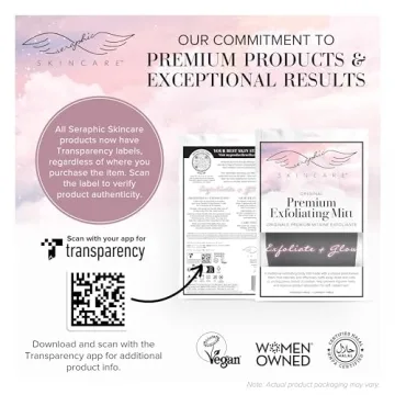 Vegan Korean Spa Exfoliating Mitt for Radiant Skin