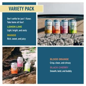 Athletic Brewing DayPack – 24-Pack Non-Alcoholic Sparkling Water