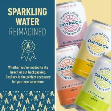 Athletic Brewing DayPack – 24-Pack Non-Alcoholic Sparkling Water