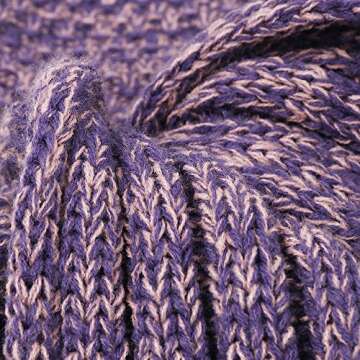 AmyHomie Mermaid Tail Blanket, Little Mermaid Blanket Soft Crochet All Seasons Sleeping Blanket for Kids, Mermaid Gift for Girls(Purple,Kids)