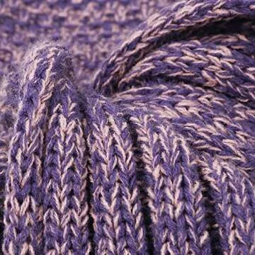 AmyHomie Mermaid Tail Blanket, Little Mermaid Blanket Soft Crochet All Seasons Sleeping Blanket for Kids, Mermaid Gift for Girls(Purple,Kids)