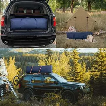 TOPDesign 46 Inch Waterproof Duffel Bag for Travel