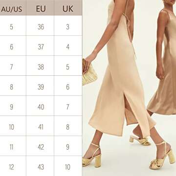 MUCCCUTE Women's Bow Knot Heeled Sandals Ankle Buckle Strap Chunky Heeled Open-toe Comfortable Wedding Party Fashion Heeled