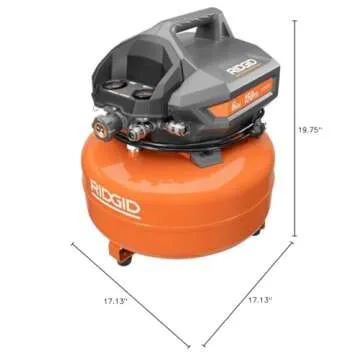 RIDGID 6 Gal. Portable Electric Pancake Air Compressor