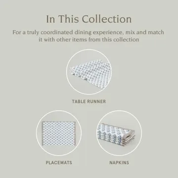 Unique Hand-Blocked Cotton Table Runner for Home Decor