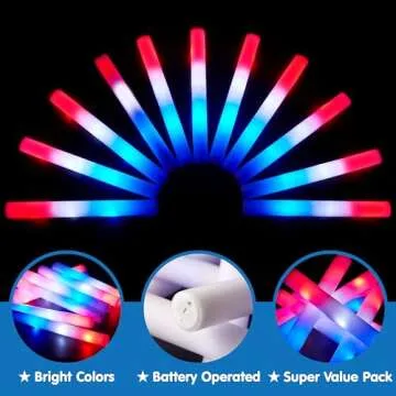 JOYIN July 4th Glow Sticks - Fun for All Ages at Your Celebration