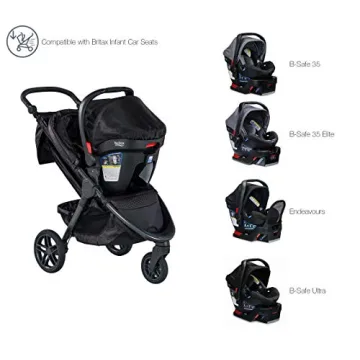 Britax B-Free Stroller - Lightweight, Versatile, Durable Design