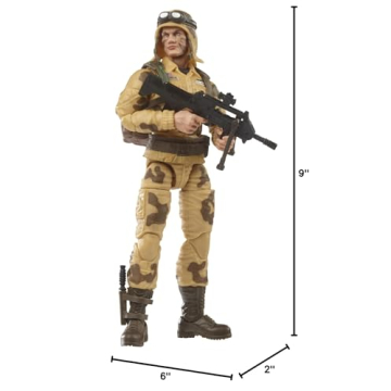 G.I. Joe Classified Dusty Action Figure Collectible 6-Inch
