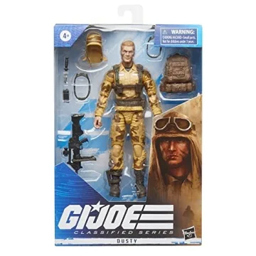 G.I. Joe Classified Dusty Action Figure Collectible 6-Inch