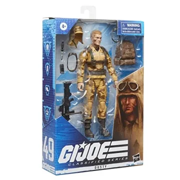 G.I. Joe Classified Dusty Action Figure Collectible 6-Inch