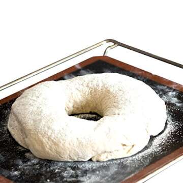 Bluedrop Eclair Baking Sheets Perforated Silicone Bread Mat Non Stick Oven Liner For USA Full Pan Size Steaming Mesh