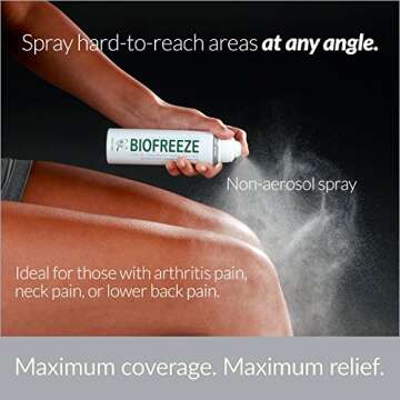 Biofreeze Pain Relief Spray - Fast and Effective Relief