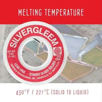 Canfield Silvergleem Lead Free Silver Solder for Crafting