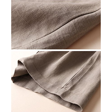 Aeneontrue Women's Linen Wide Leg Casual Pants 2025