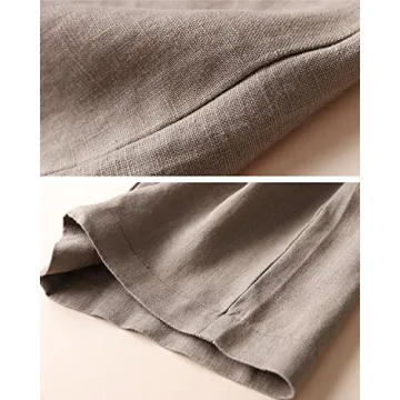 Aeneontrue Women's Linen Wide Leg Casual Pants 2025