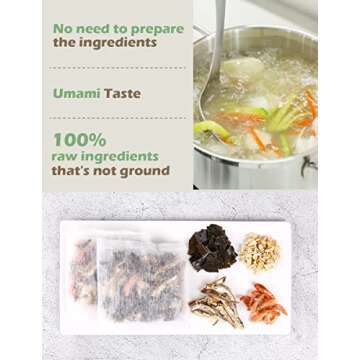 Jeju Island Radish, Korean Dried Seafood Mixed Dashi Pack (15g×27 Packs), 제주 무 다시팩