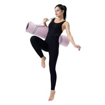 LOVESOFT Women's Sleeveless Bodysuit for Yoga and Dance
