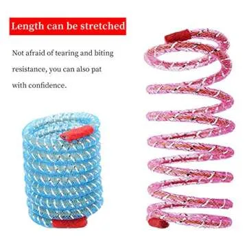 WishLotus Spring Cat Toys - Colorful and Engaging Playtime