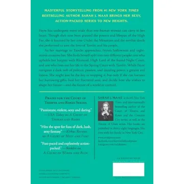 A Court of Mist and Fury Fantasy Romance Novel