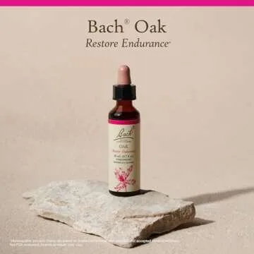 Bach Original Flower Remedies, Oak - Restore Endurance - Natural Homeopathic Flower Essence for Emotional Balance - Vegan, Gluten Free, Sugar Free - 20mL Dropper