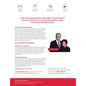 Precious Cat Cat Attract Problem Cat Training Litter, 20 pound box