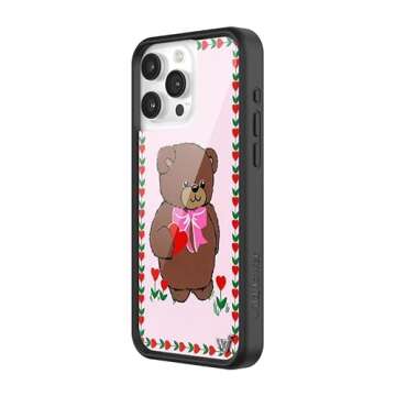 Wildflower Cases - Danielle Guizio Teddy Bear Case, Compatible with Apple iPhone 15 Pro Max | Collab...