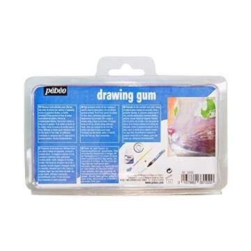 Pebeo Drawing Gum Marker Blistered 0.7mm Nib, Rubber, Grey, 0,7mm