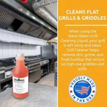 Stera Sheen - Food Safe Grill Cleaner for Tough Grease