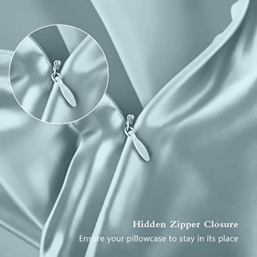 Mulberry Silk Pillowcase - Cooling, Anti-Acne Zipper Design