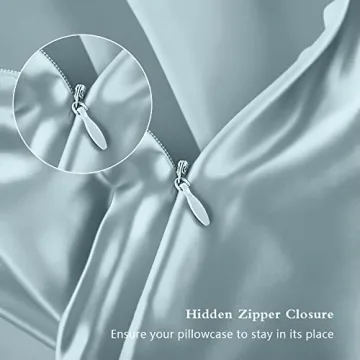 Mulberry Silk Pillowcase - Cooling, Anti-Acne Zipper Design