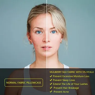 Mulberry Silk Pillowcase - Cooling, Anti-Acne Zipper Design